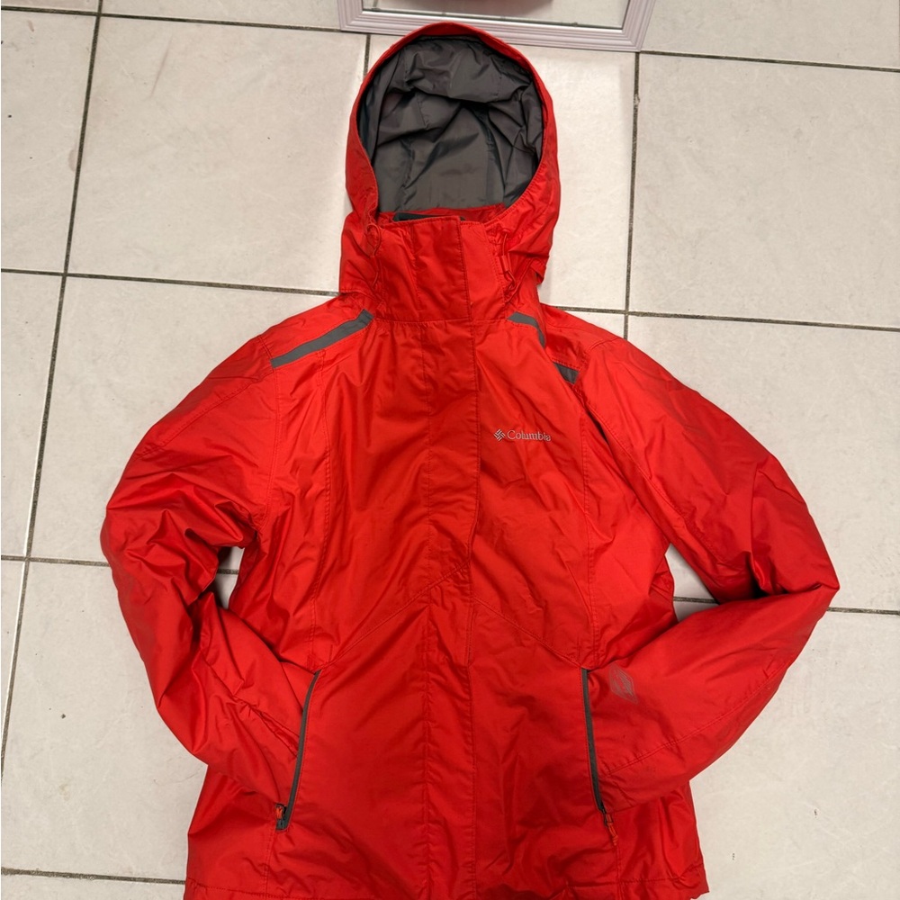 Columbia Women's Vibrant Red Ski Jacket - Picture 5 of 7